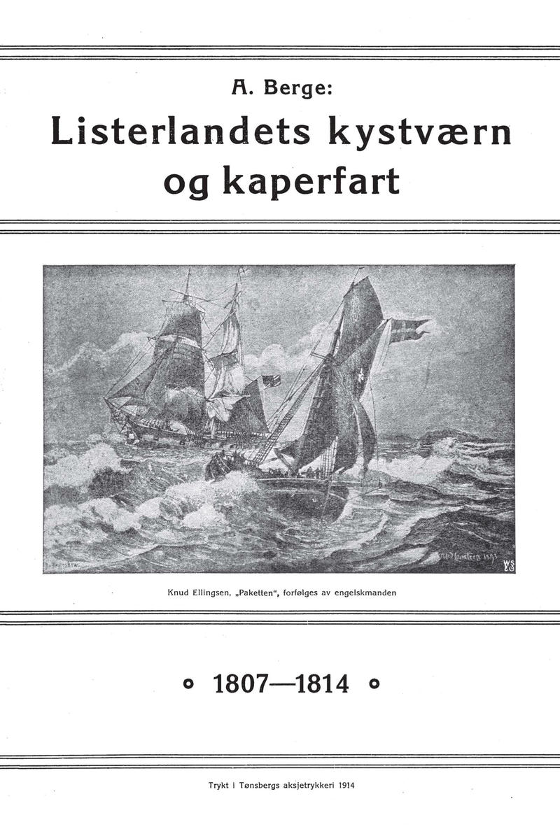 Listerlandets kystværn og kaperfart 1807-1814